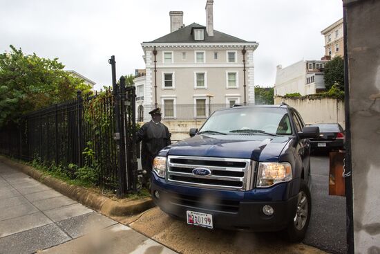 Searches in Russian Trade Mission in Washington