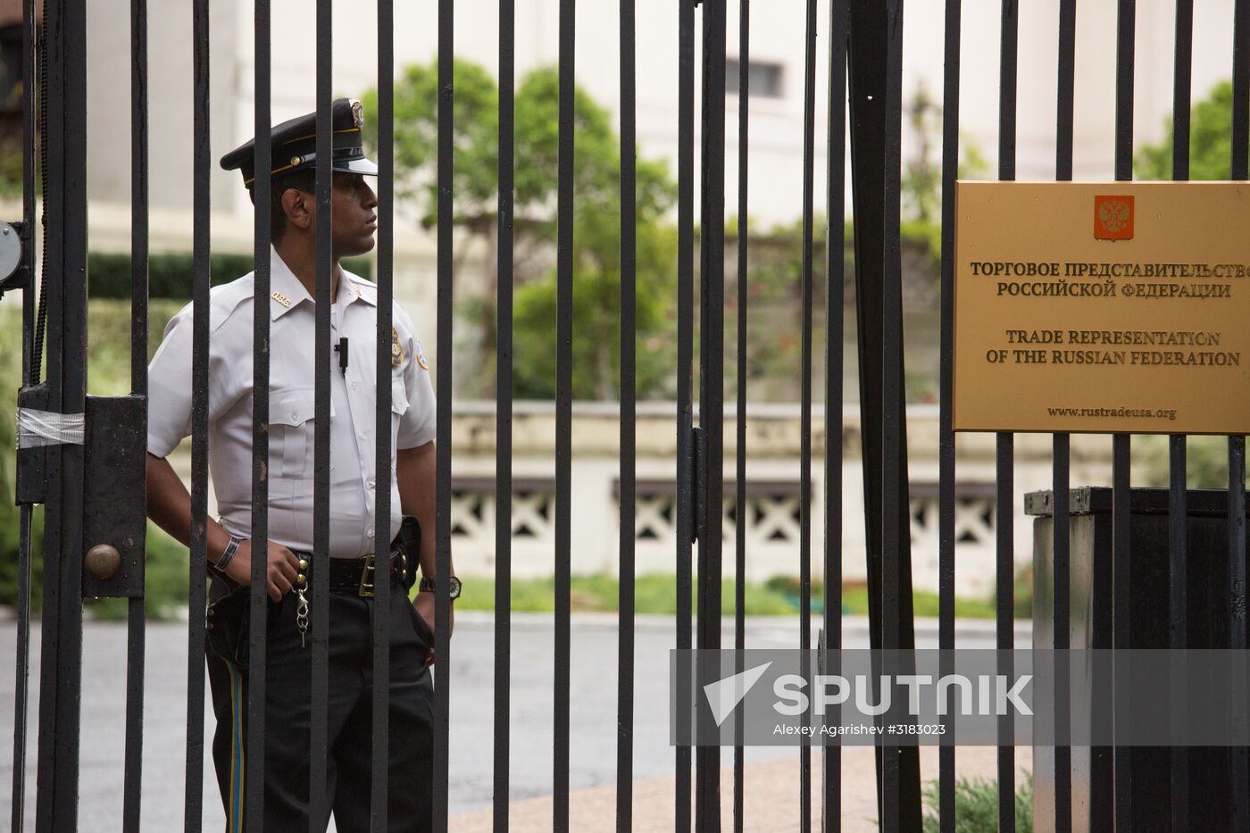 Searches in Russian Trade Mission in Washington