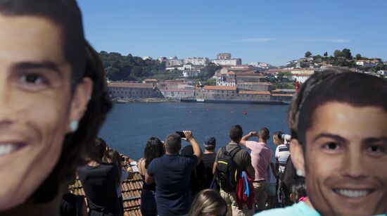 Red Bull Air Race stage in Porto