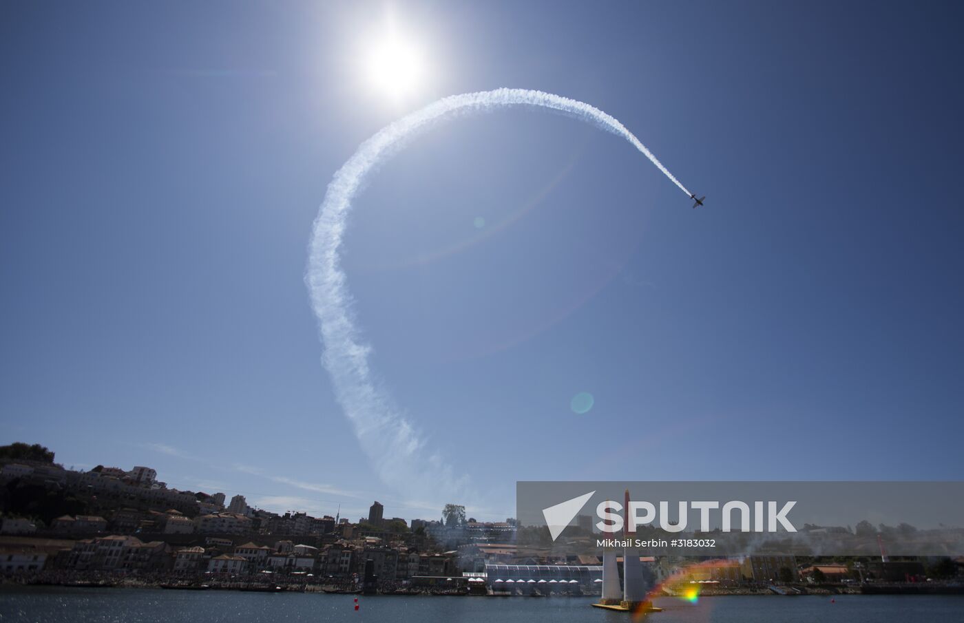 Red Bull Air Race stage in Porto