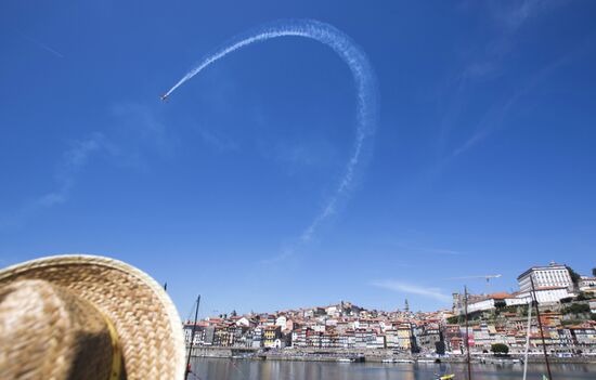 Red Bull Air Race stage in Porto