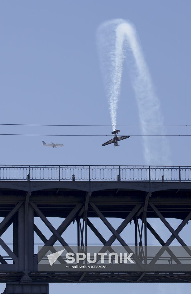 Red Bull Air Race stage in Porto