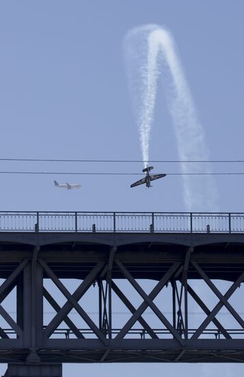 Red Bull Air Race stage in Porto