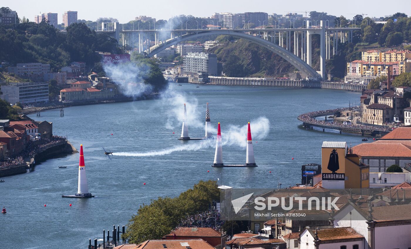 Red Bull Air Race stage in Porto