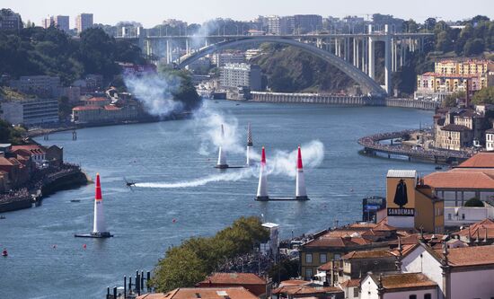 Red Bull Air Race stage in Porto