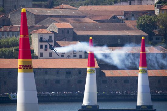 Red Bull Air Race stage in Porto