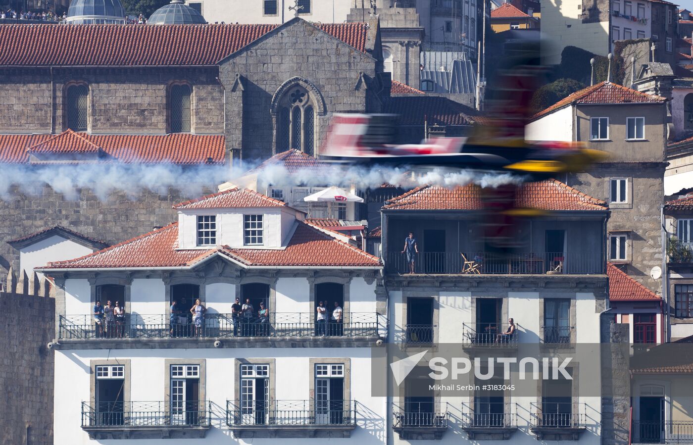Red Bull Air Race stage in Porto