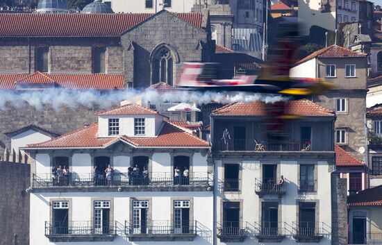 Red Bull Air Race stage in Porto