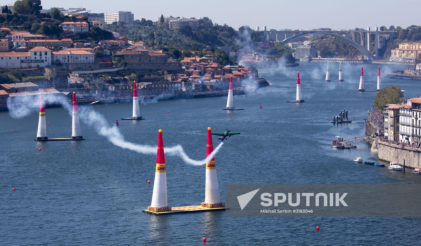 Red Bull Air Race stage in Porto