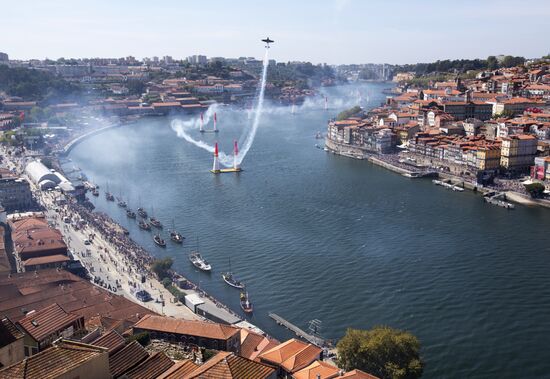 Red Bull Air Race stage in Porto