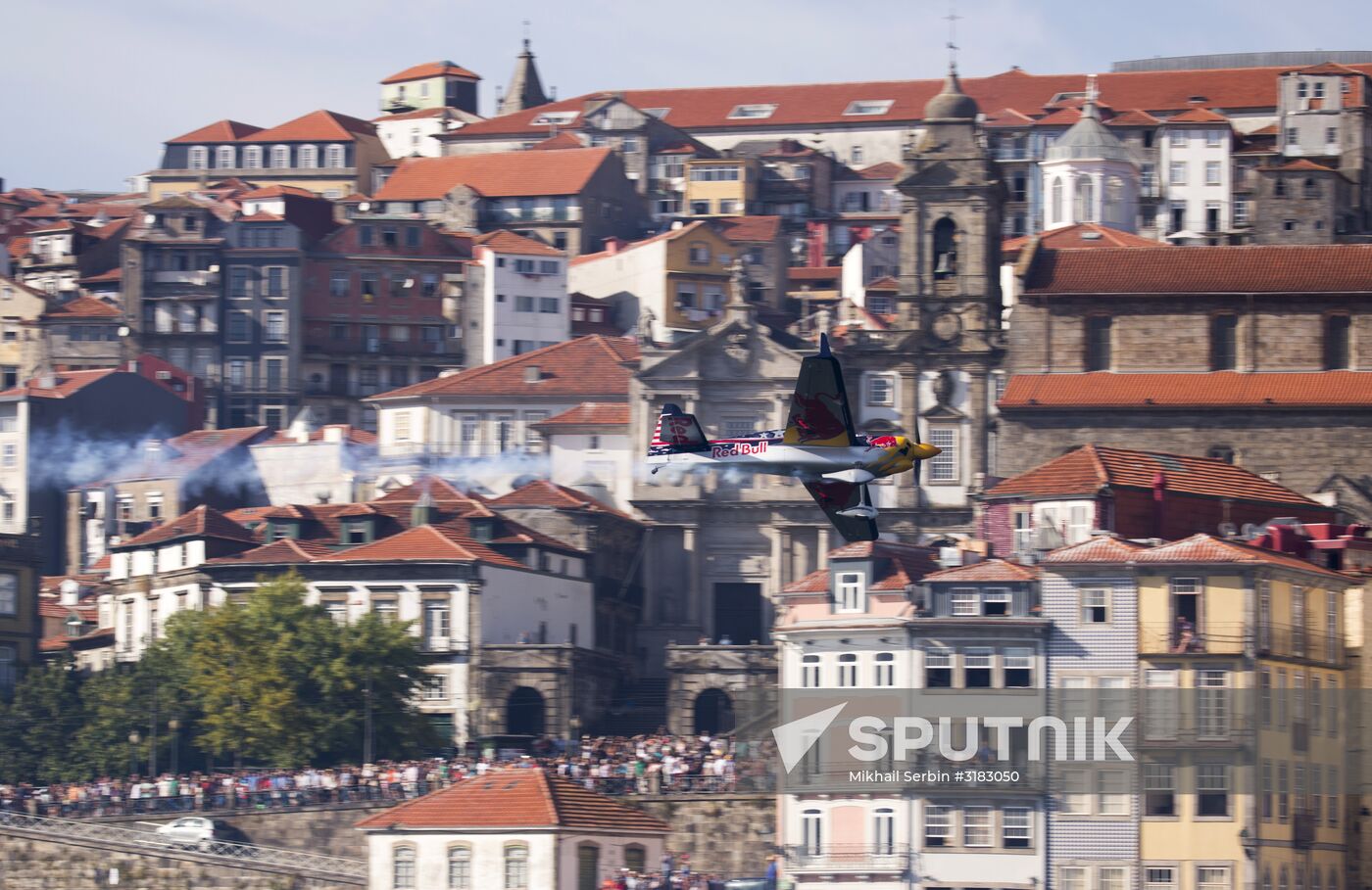 Red Bull Air Race stage in Porto