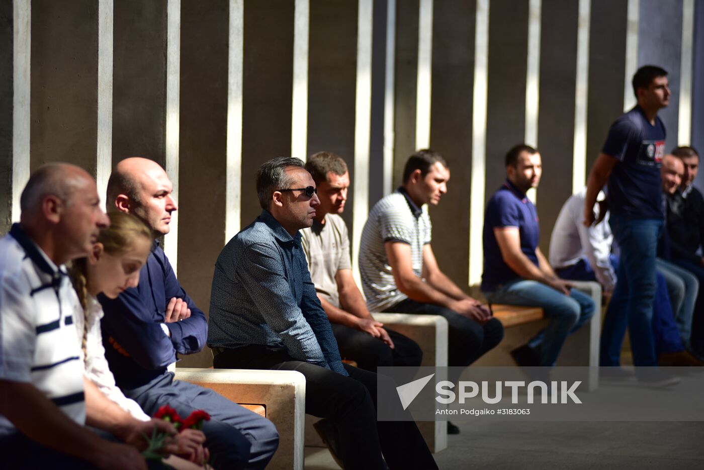 Mourning ceremonies in Beslan