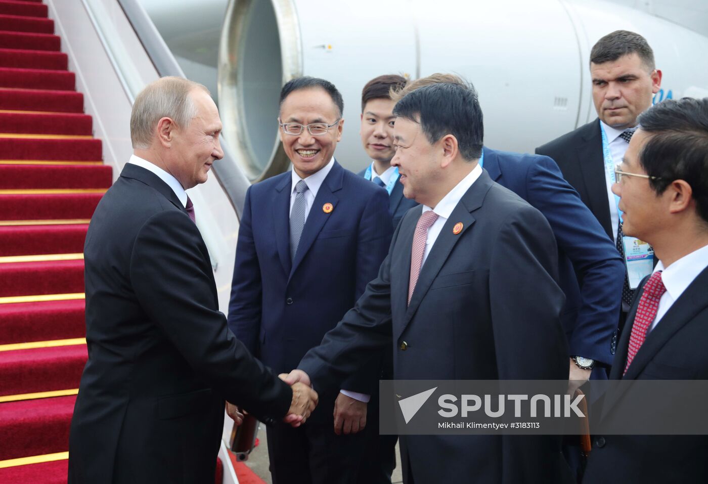 President Putin visits China
