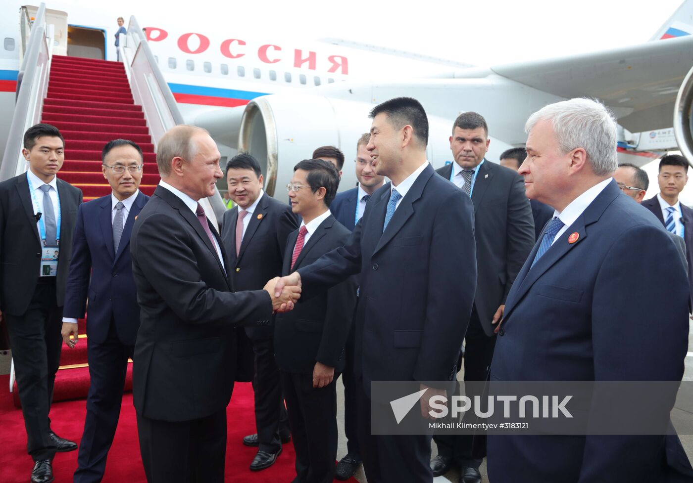 President Putin visits China