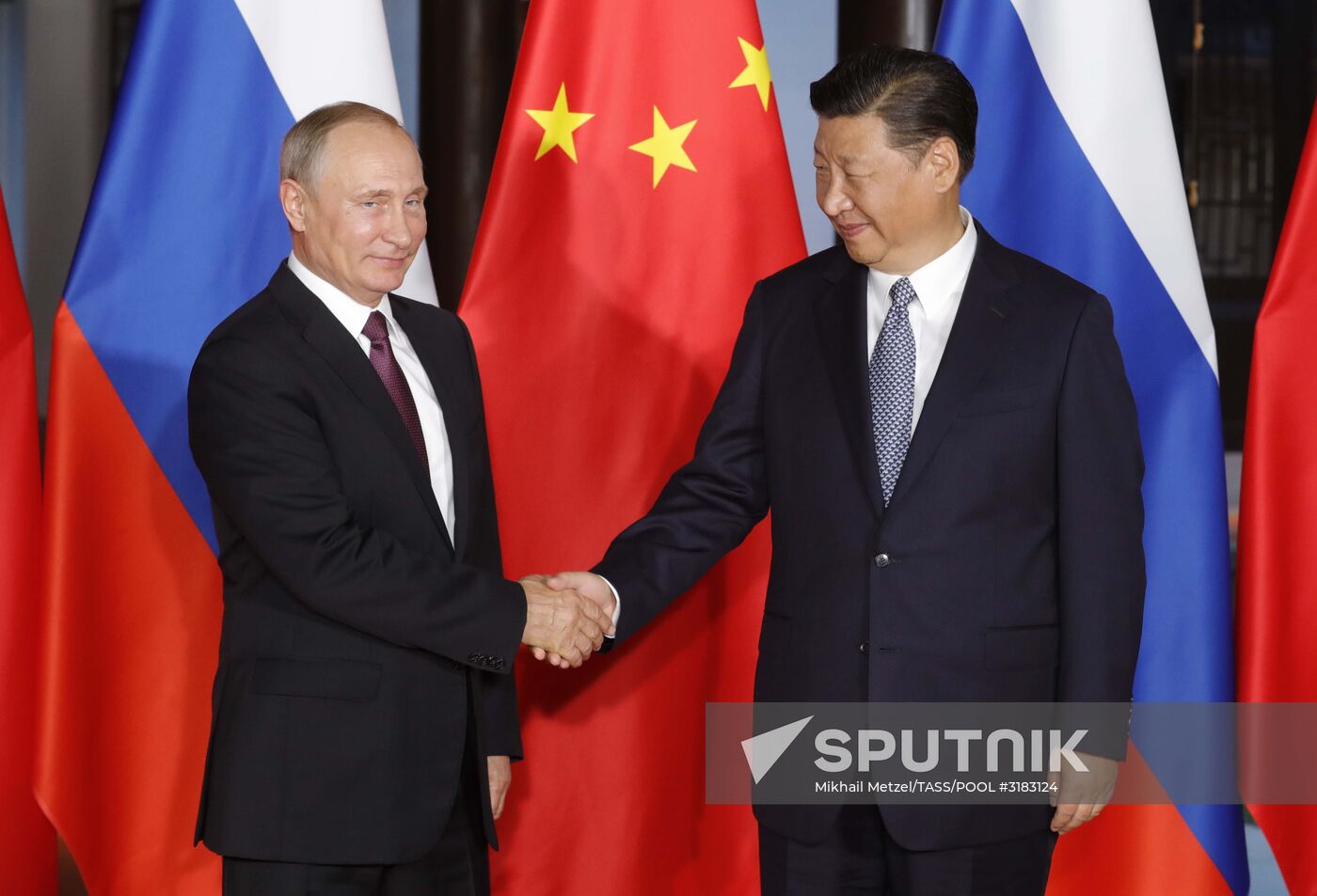 President Putin visits China