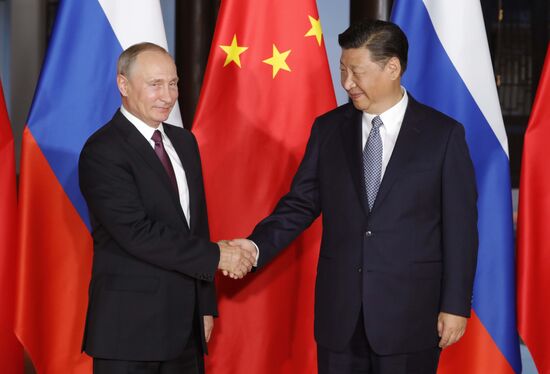 President Putin visits China