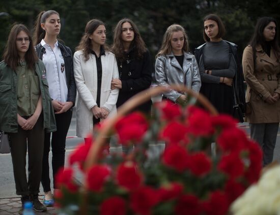 Memorial event commemorates 2004 Beslan school siege victims