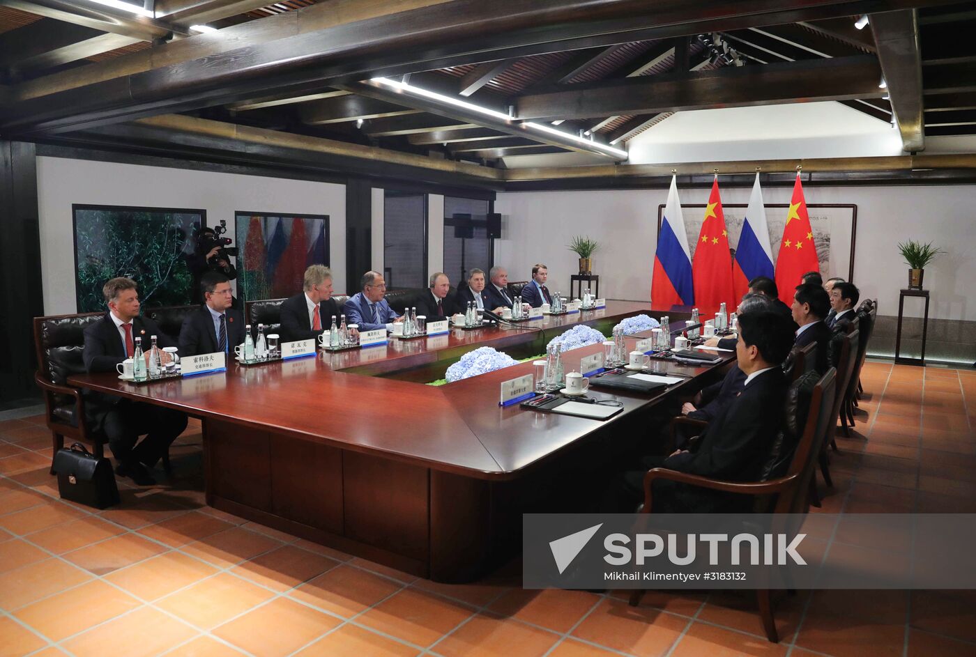 President Putin visits China