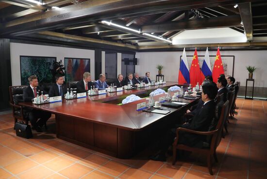 President Putin visits China