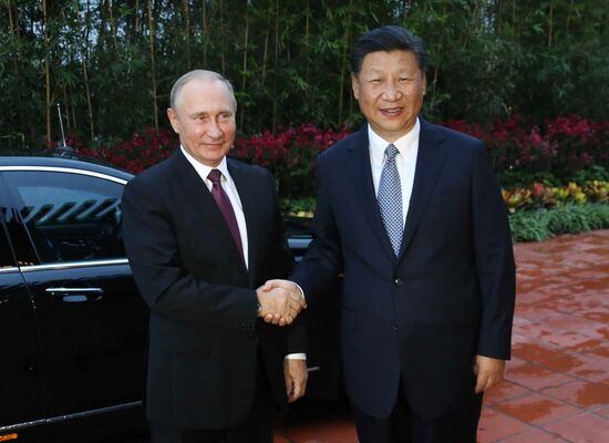 President Putin visits China