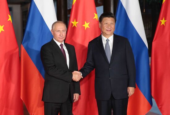 President Putin visits China