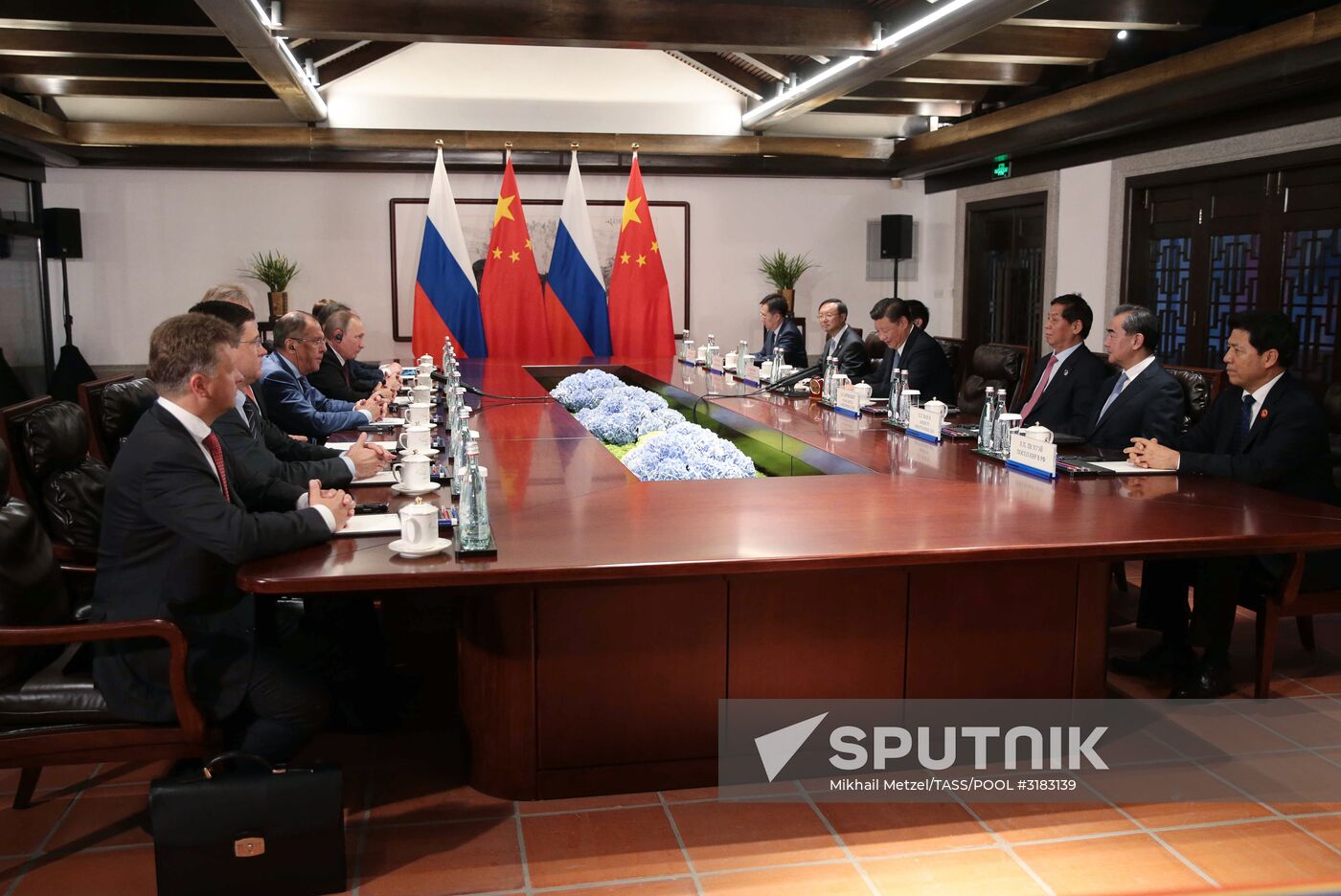 President Putin visits China