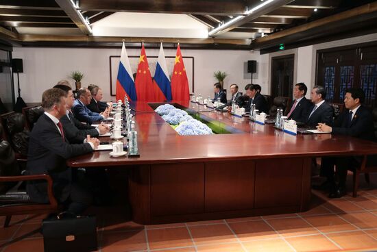 President Putin visits China