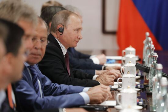 President Putin visits China