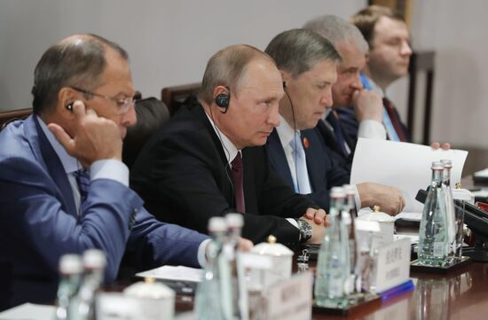President Putin visits China