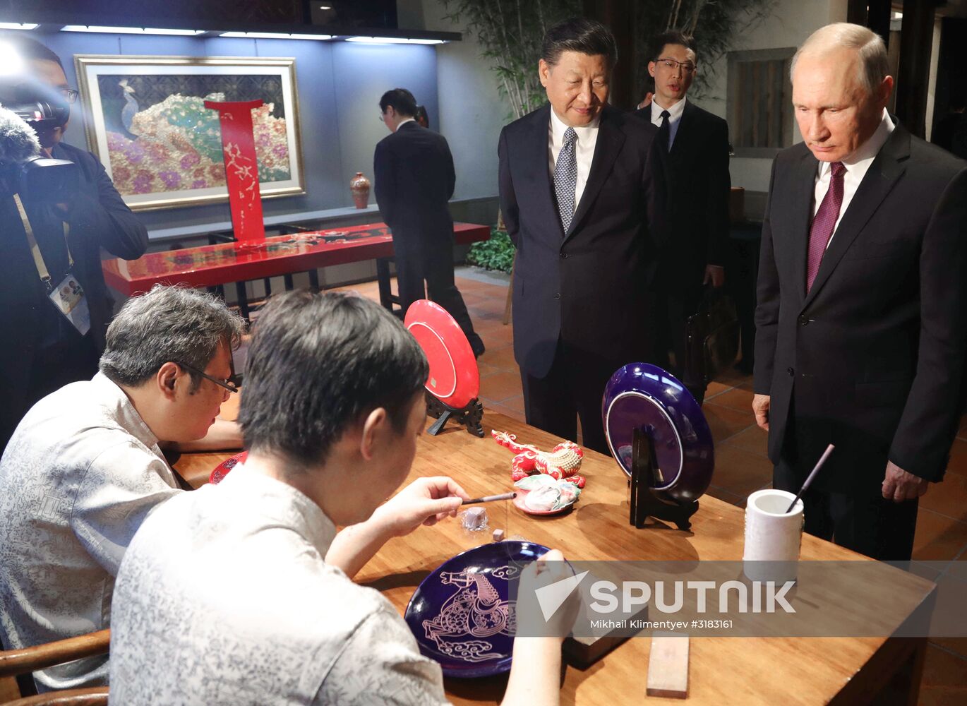 Russian President Vladimir Putin visits China