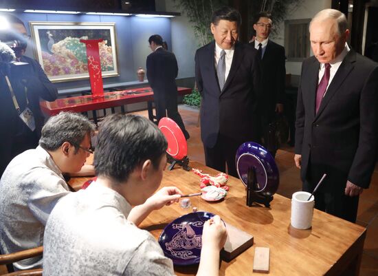 Russian President Vladimir Putin visits China