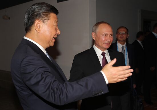 Russian President Vladimir Putin visits China