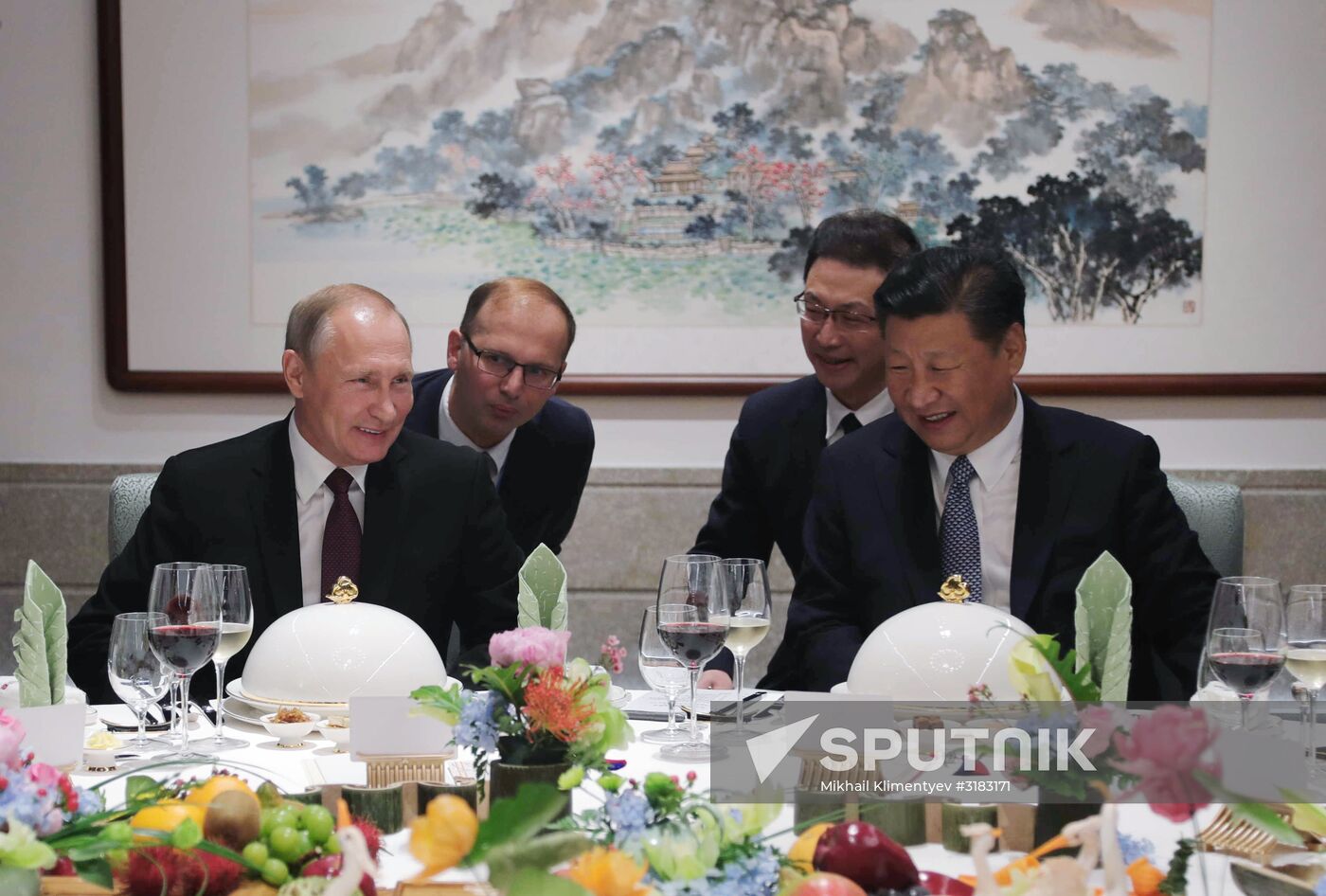 Russian President Vladimir Putin visits China
