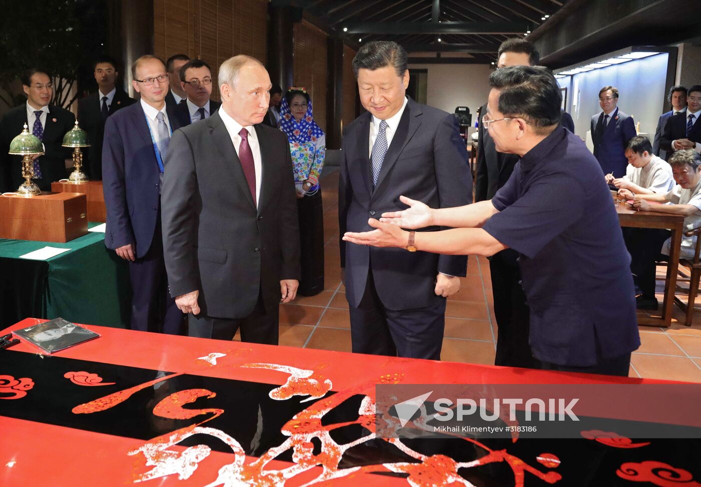 Russian President Vladimir Putin visits China