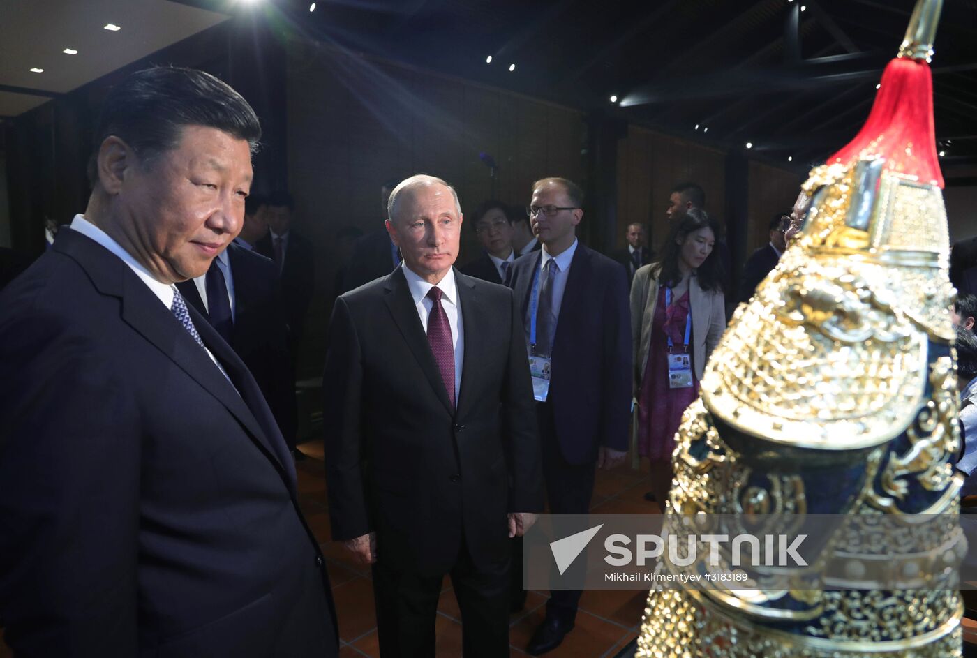 Russian President Vladimir Putin visits China