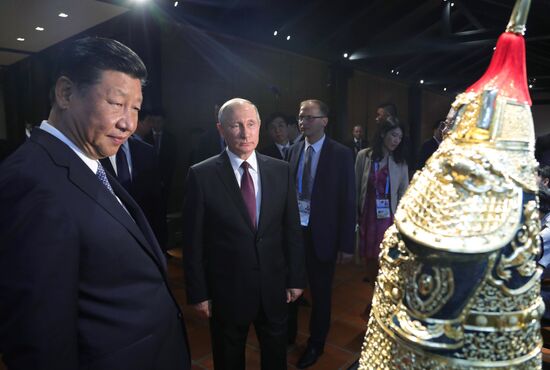 Russian President Vladimir Putin visits China
