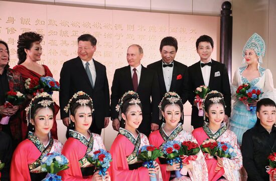 Russian President Vladimir Putin visits China