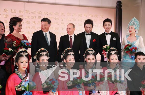 Russian President Vladimir Putin visits China