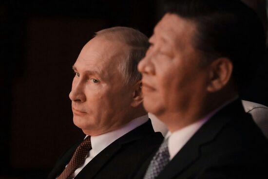 Russian President Vladimir Putin visits China