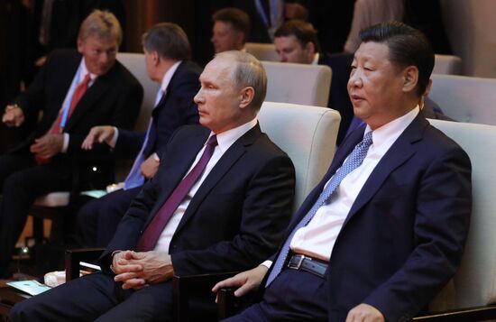Russian President Vladimir Putin visits China