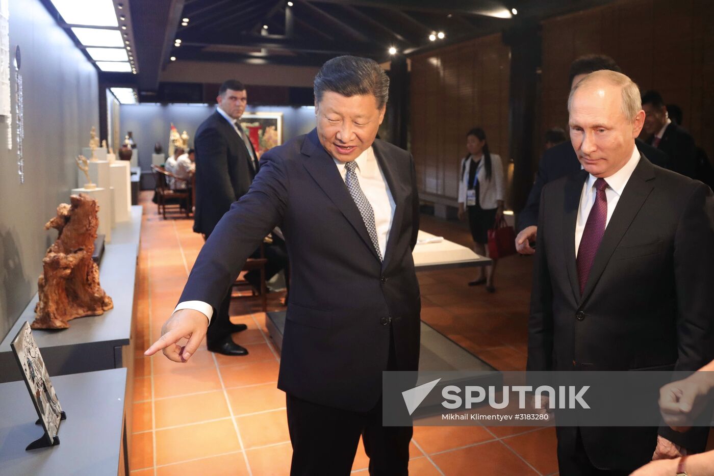 Russian President Vladimir Putin visits China