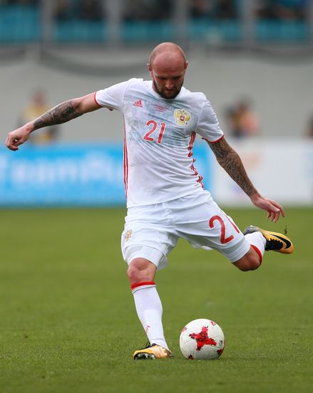 Russian national team vs. Dynamo Moscow friendly football match