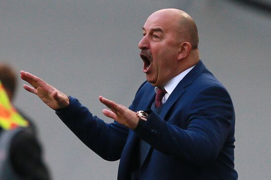 Russian national team vs. Dynamo Moscow friendly football match