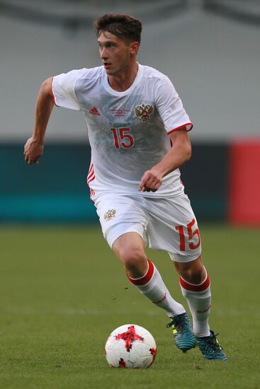 Russian national team vs. Dynamo Moscow friendly football match