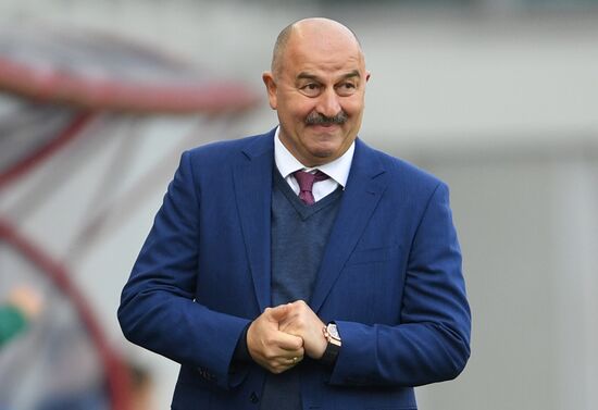 Russian national team vs. Dynamo Moscow friendly football match