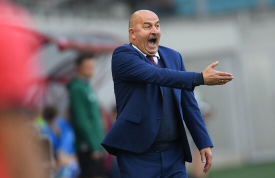 Russian national team vs. Dynamo Moscow friendly football match