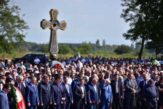 Memorial events in Beslan