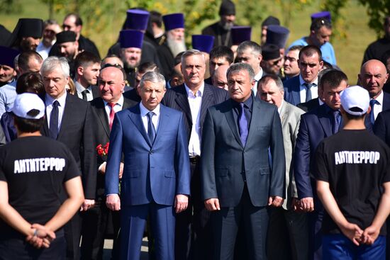 Memorial events in Beslan