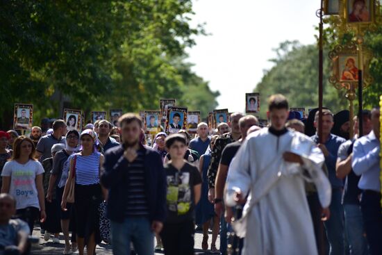 Memorial events in Beslan