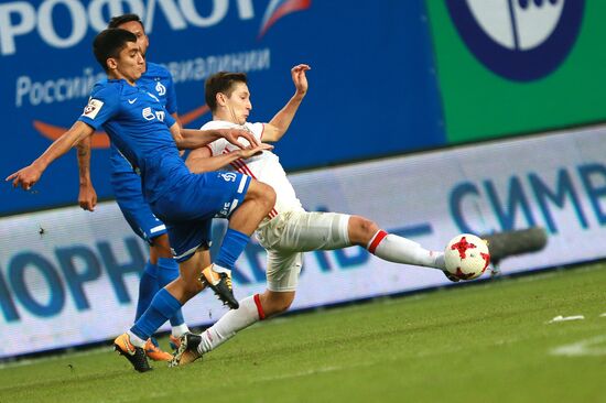 Russian national team vs. Dynamo Moscow friendly football match